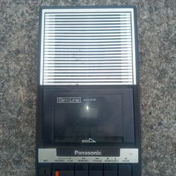 Panasonic Slimline Tape Player Tested