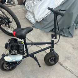 Gas Powered Mini Bike 49 Cc Engine 
