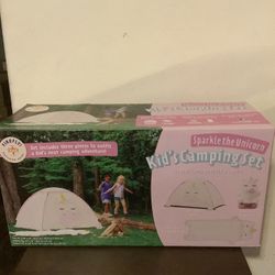 New Kids Firefly Sparkle The Unicorn 3 Pc Camping Set