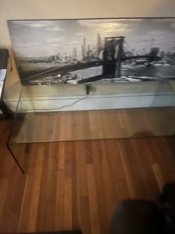 Solid glass Coffe Table