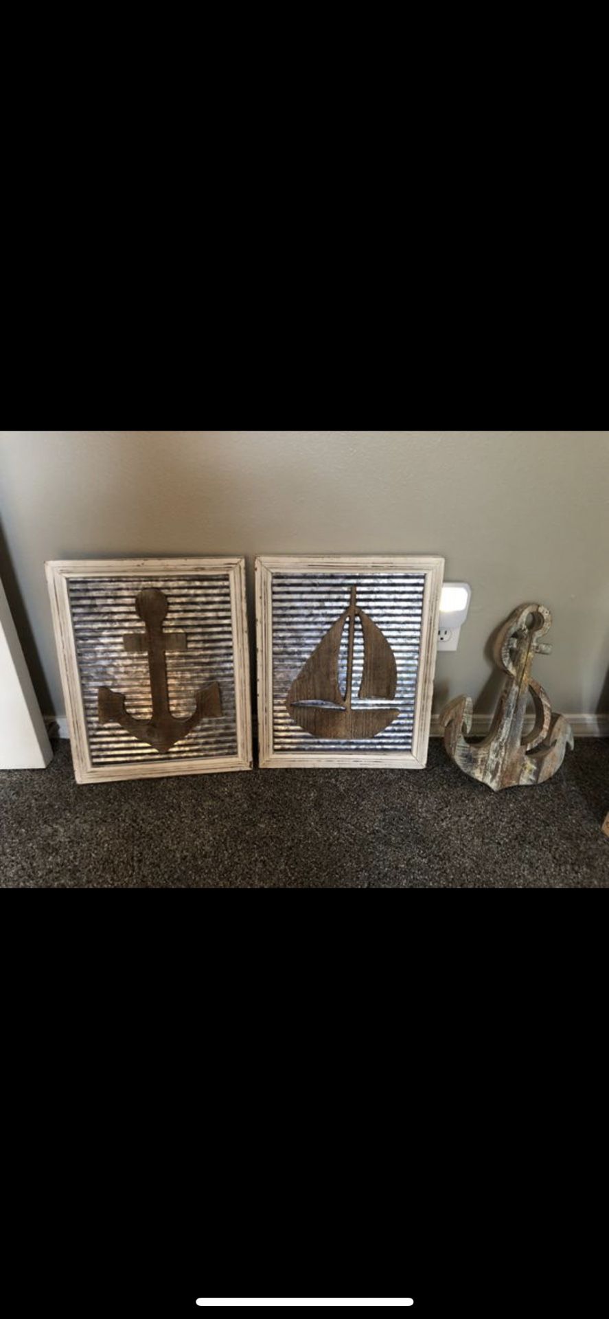 $18 For 3 brand new nautical decor wall decor