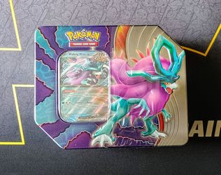 Pokemon Trading Card Game: Paradox Clash Tin (Walking Wake Ex)