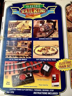 Rail King Antique Train . Still In Box Unopened . This Is “ G” scale. Number376