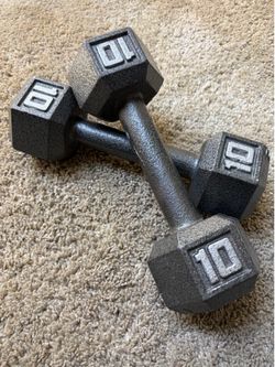 10 lb dumbbells