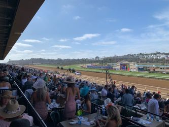 Opening day at Delmar