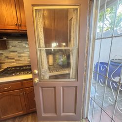 Kitchen Exterior Door 