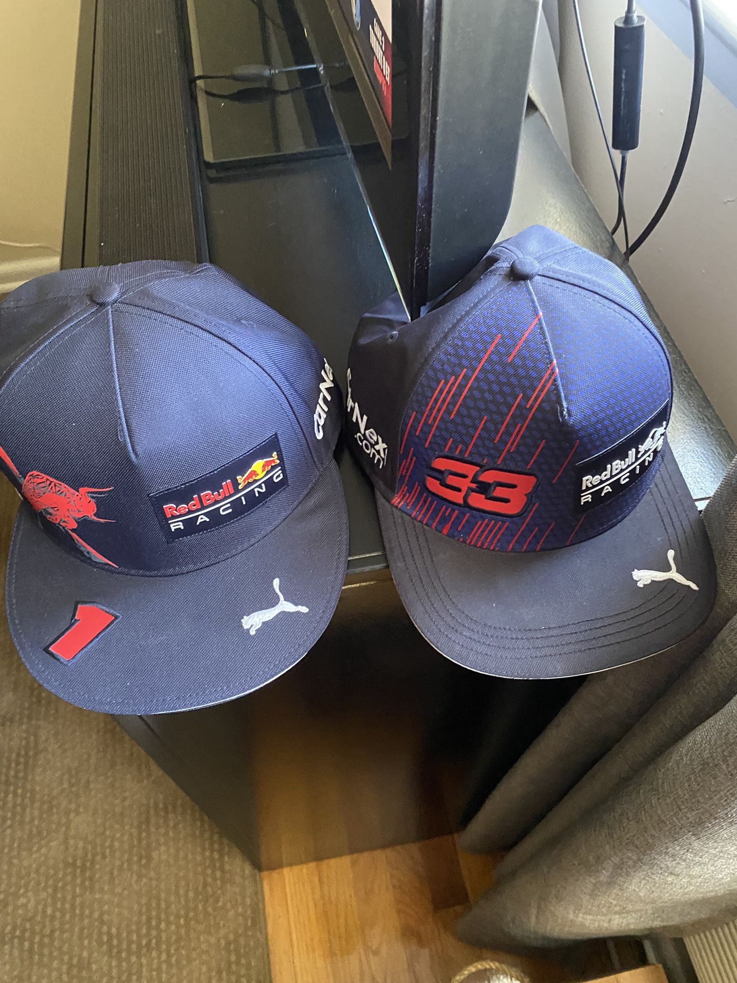 F1 MAX VERSTAPPEN PUMA SNAPBACK HATS - OFFICAL F1 HAT 