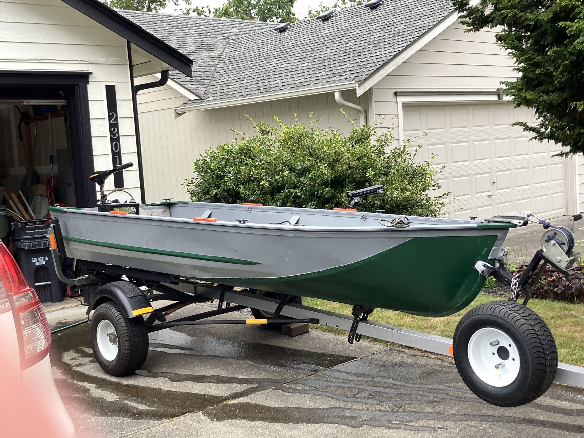 12ft Boat And Trailer