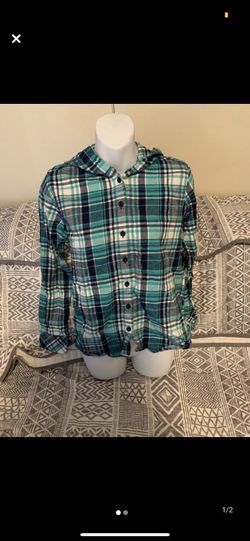 Plaid button up shirt
