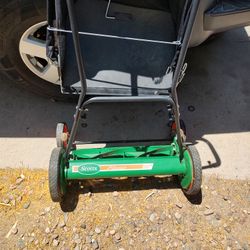 lawn mower with bag