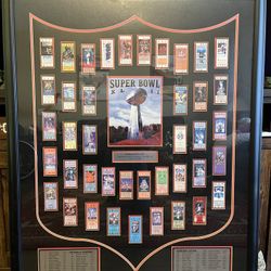 Super Bowl XLII Replica Ticket Collection - Arizona - Huge Framed 35x42