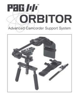 PAG Orbitor Ergonomic Camera Shoulder Support System Movie Stabilizer Rig System Heavy Duty