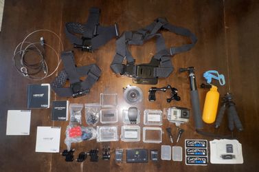 GO PRO Hero 3+ With Full Set Of Equipment $60