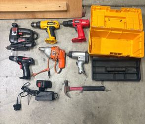 Drills / Jigsaw / Toolbox