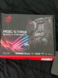 Rog strix b450-f gaming 2 motherboard