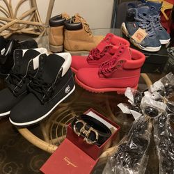 Timberlands, Jordan’s, Ferragamo, Bundles 