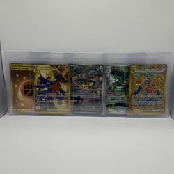Pokemon cards - Art Rare, Gold, Alternate Art