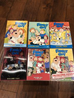 Family Guy DVD box sets - season 1-7