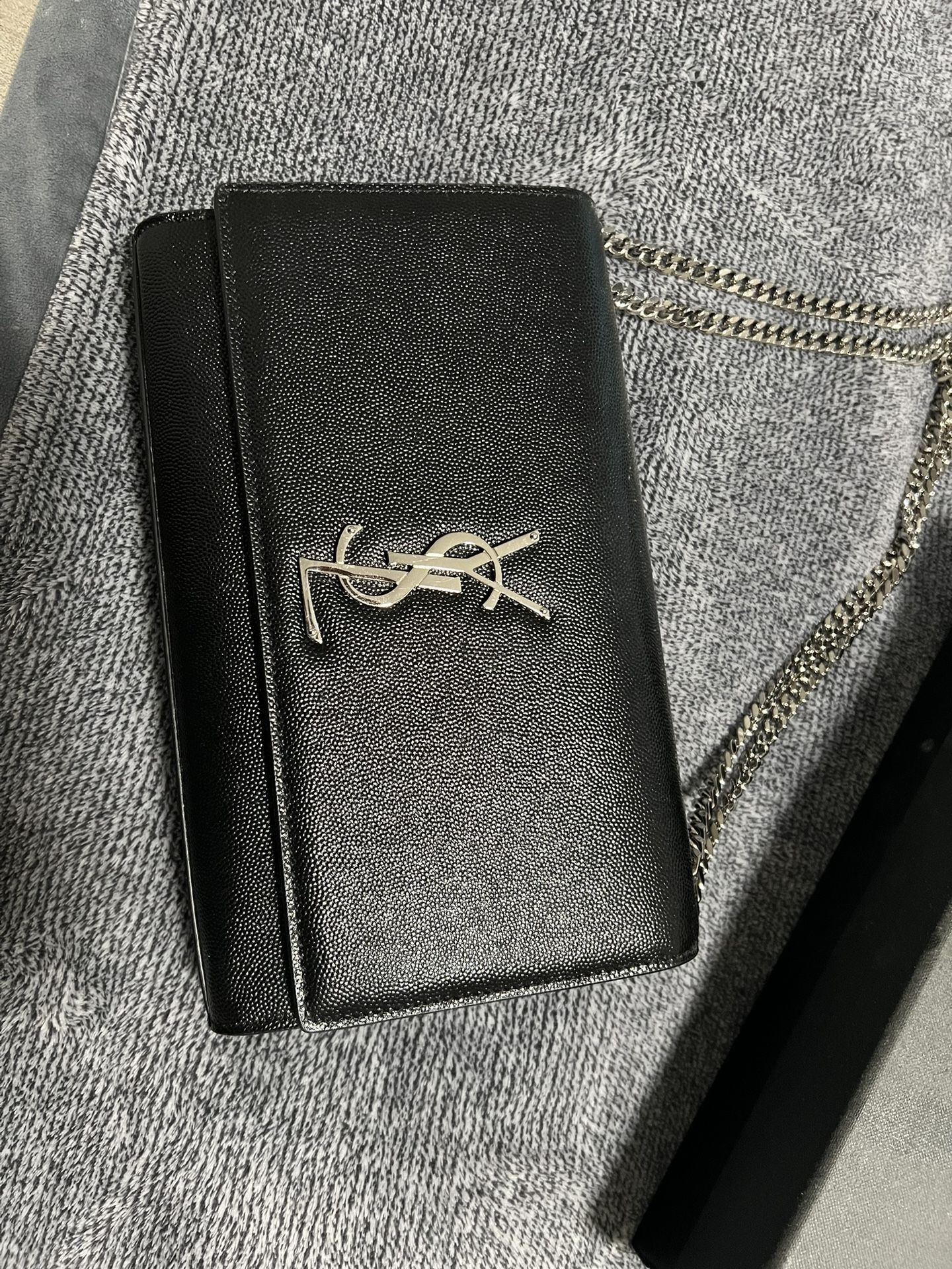 Ysl Medium Kate Grained Leather Bag
