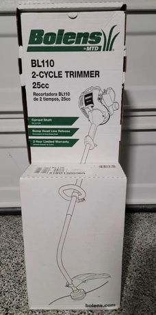 Bolens BL110 2-Cycle 25cc 16in. Curved Shaft String Trimmer - BRAND NEW 