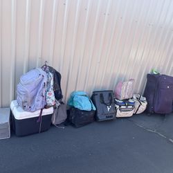 Free. Free  Free Suitcase, Cooler Bags, Carry On Crafts Backpacks Kids  Must take everything 