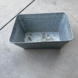 Galvanized Steel Rectangular Tub