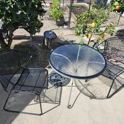 Metal Patio Set