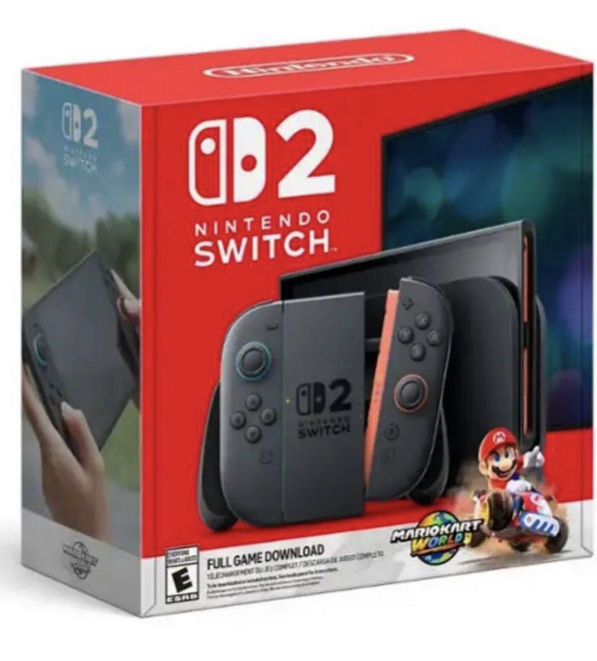Nib Nintendo Switch Console With Mario Kart 
