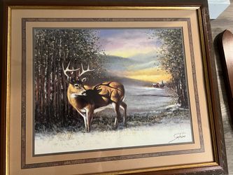 Raindeer Wall Frame