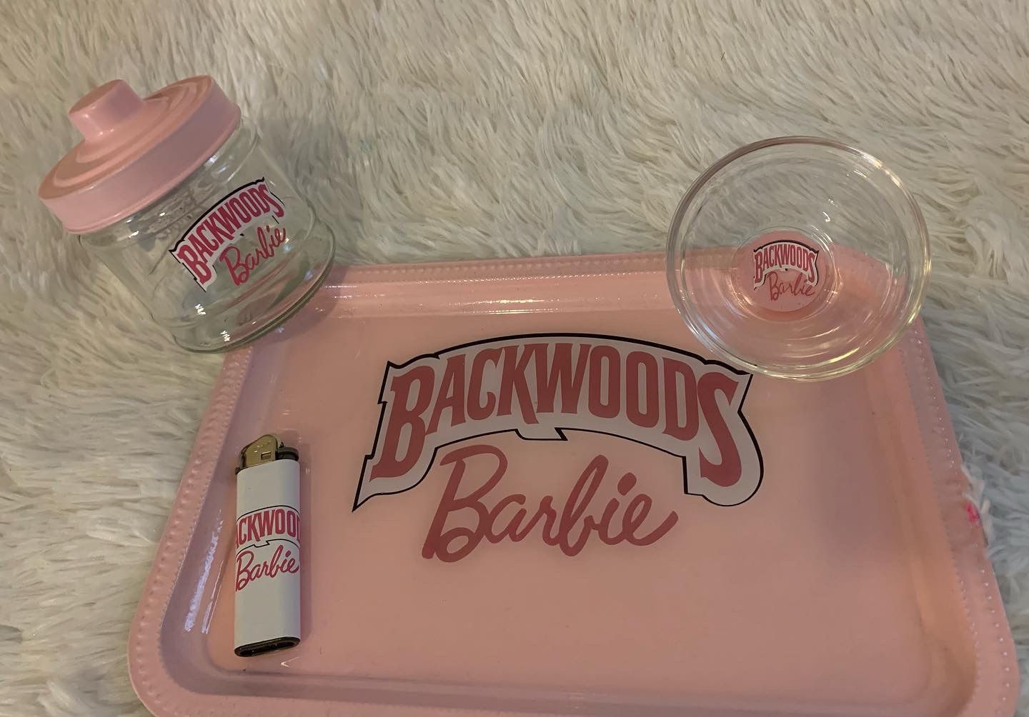 Backwoods Barbie Tray Set 