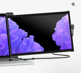 Mobile Pixels Duex Plus DS 13 inch LCD Portable Monitor - Black