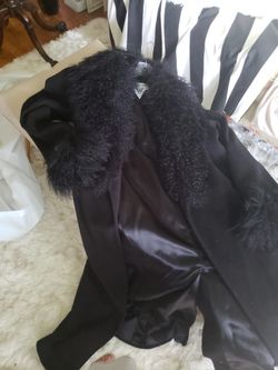 Lambs Wool Maxi Coat