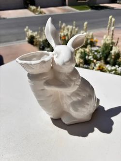 Ceramic Rabbit Planter - Pottery Barn