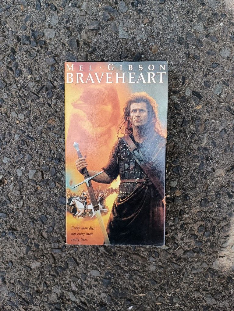 3/$10 🌟 Braveheart VHS Tape