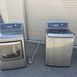 LG washer and dryer