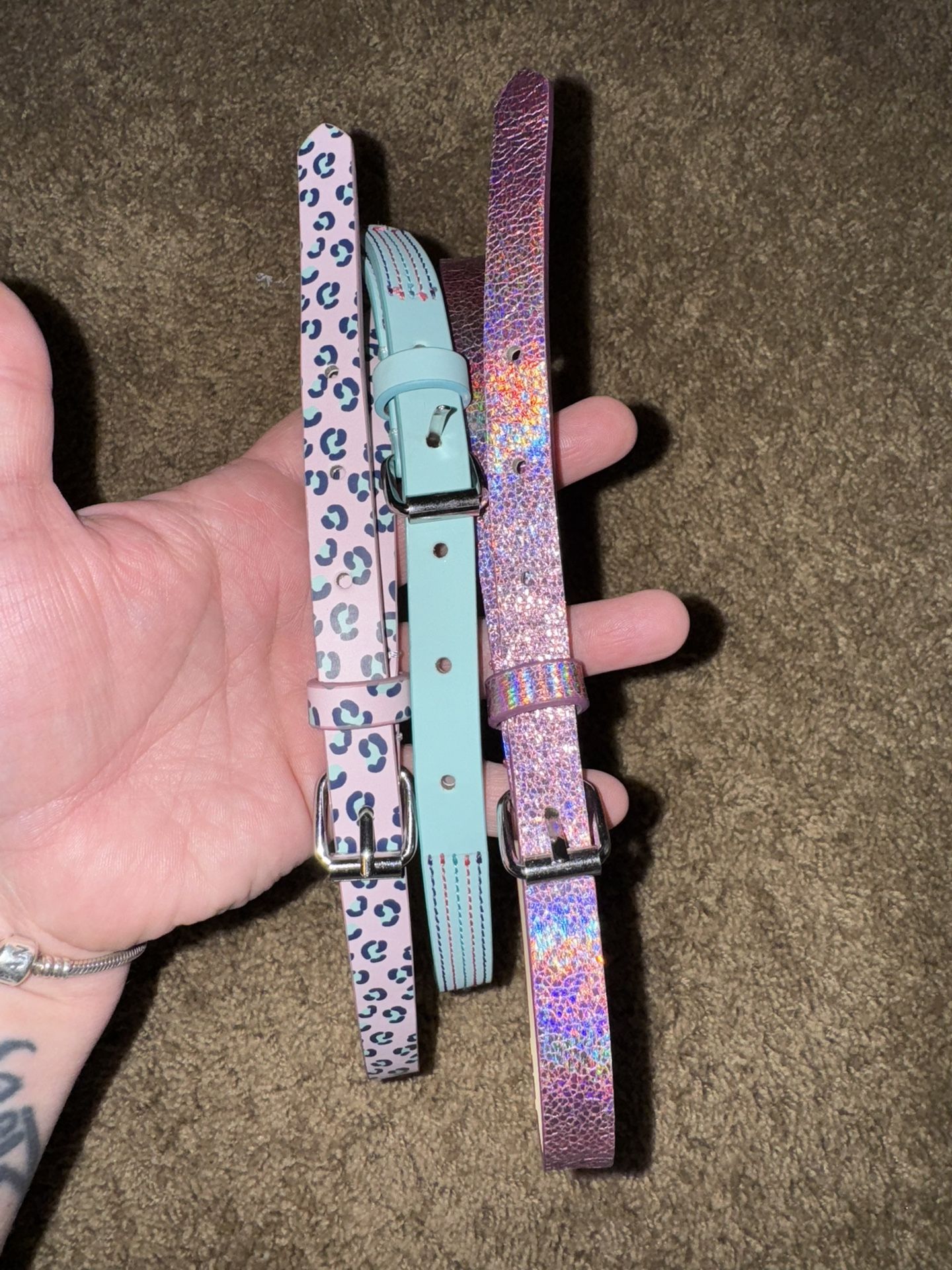 Girls Belts Brand New