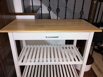 White kitchen counter island- 40x36x20”