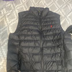 Polo puffer vest
