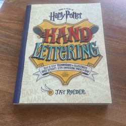 Harry Potter Hand Lettering Book