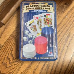 Playing Cards, Poker Chips, & Dice SEALED