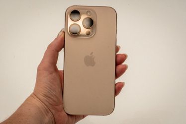 iPhone 16 Pro • Unlocked Desert Titanium • 128 GB • eSIM