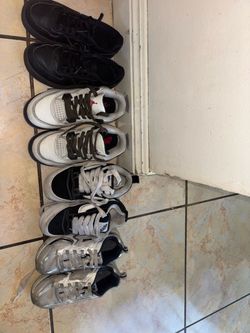 Size 1Y kids shoes used take all for 25