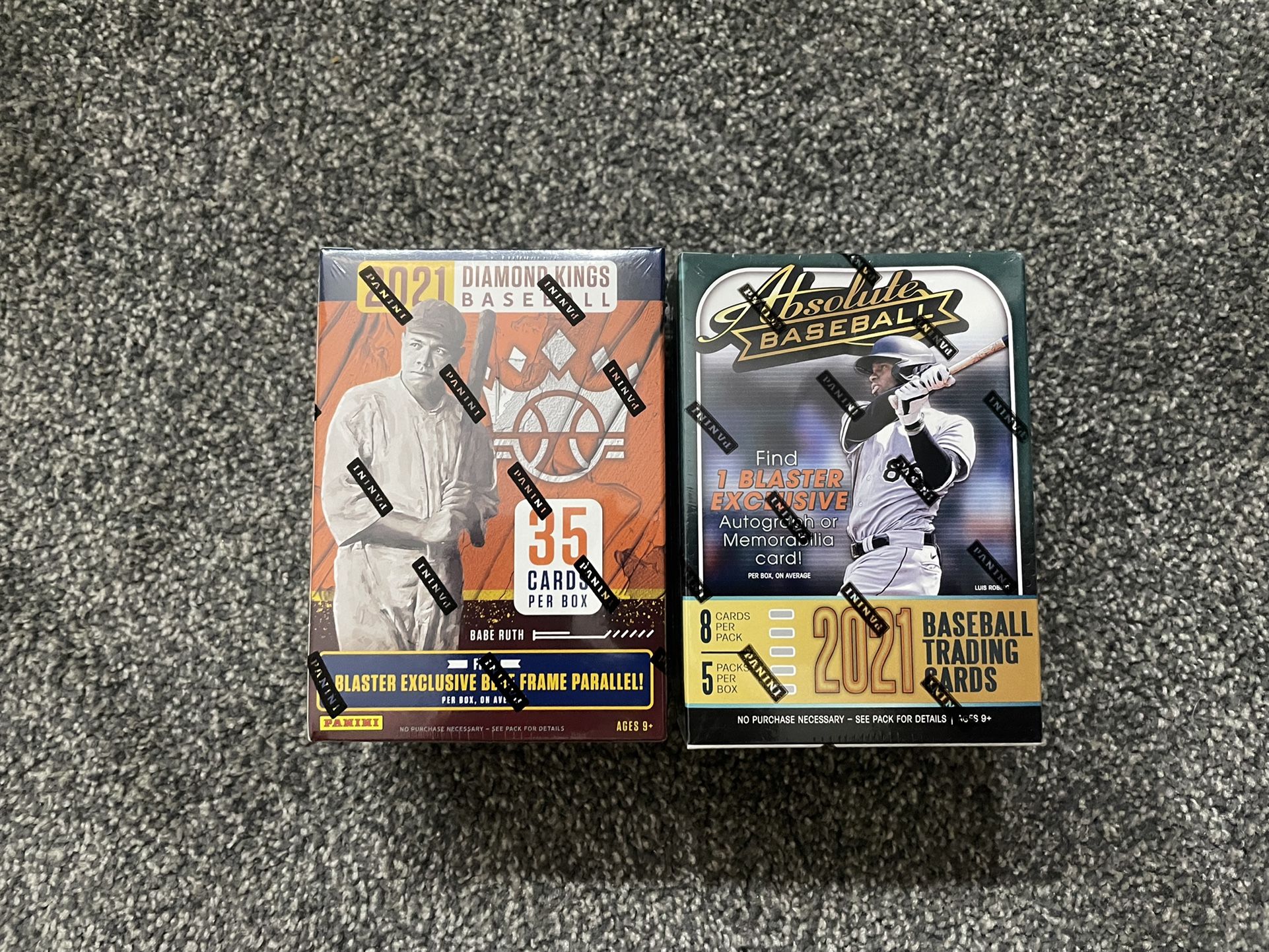 Panini Baseball cards