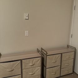 Two Brown Dresser