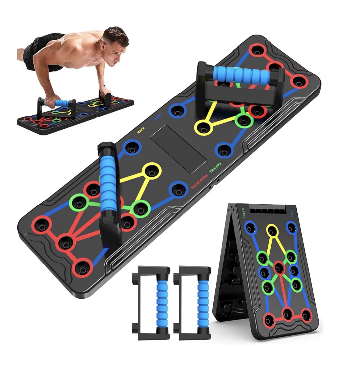 Foldable Pushup Board UNOPENED