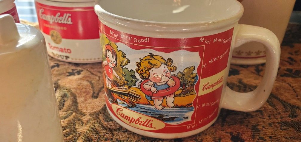 Campbell SOUP COLLECTION 2 SERVERS WITH LADELs Collectibles