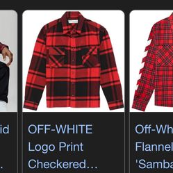 Off white flannel