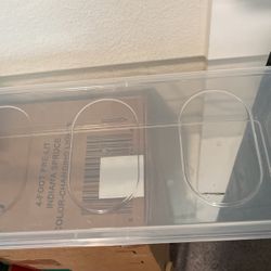 Storage container great for a pantry or a closet to store, toothbrushes, toothpaste, soaps, etc. make up