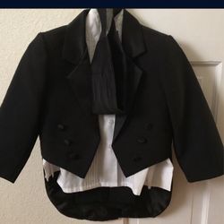 Tuxedo Black Clothing-suit Size 4T