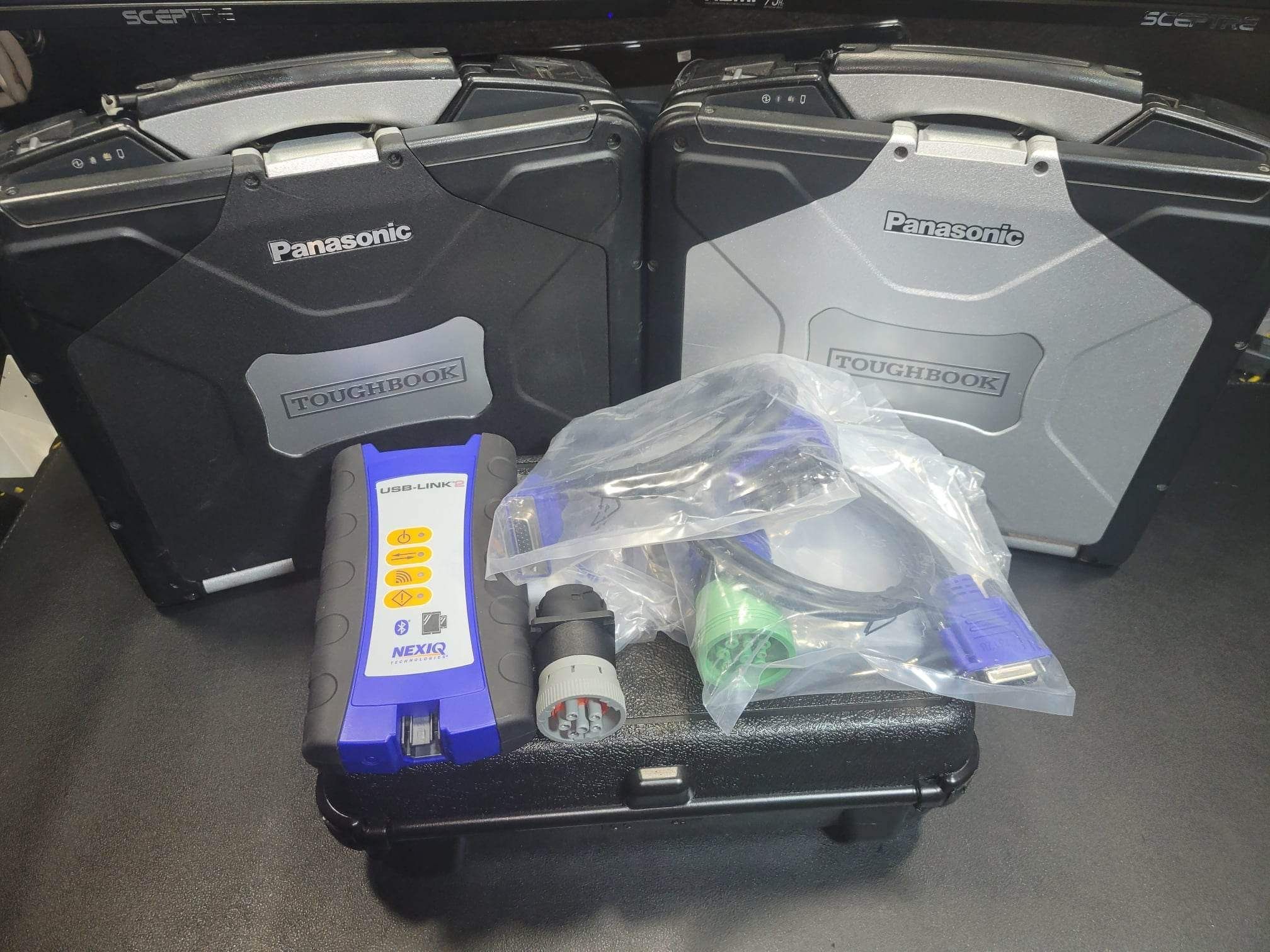 Universal Diesel Diagnostics Laptop Truck Scanner. Panasonic cf31